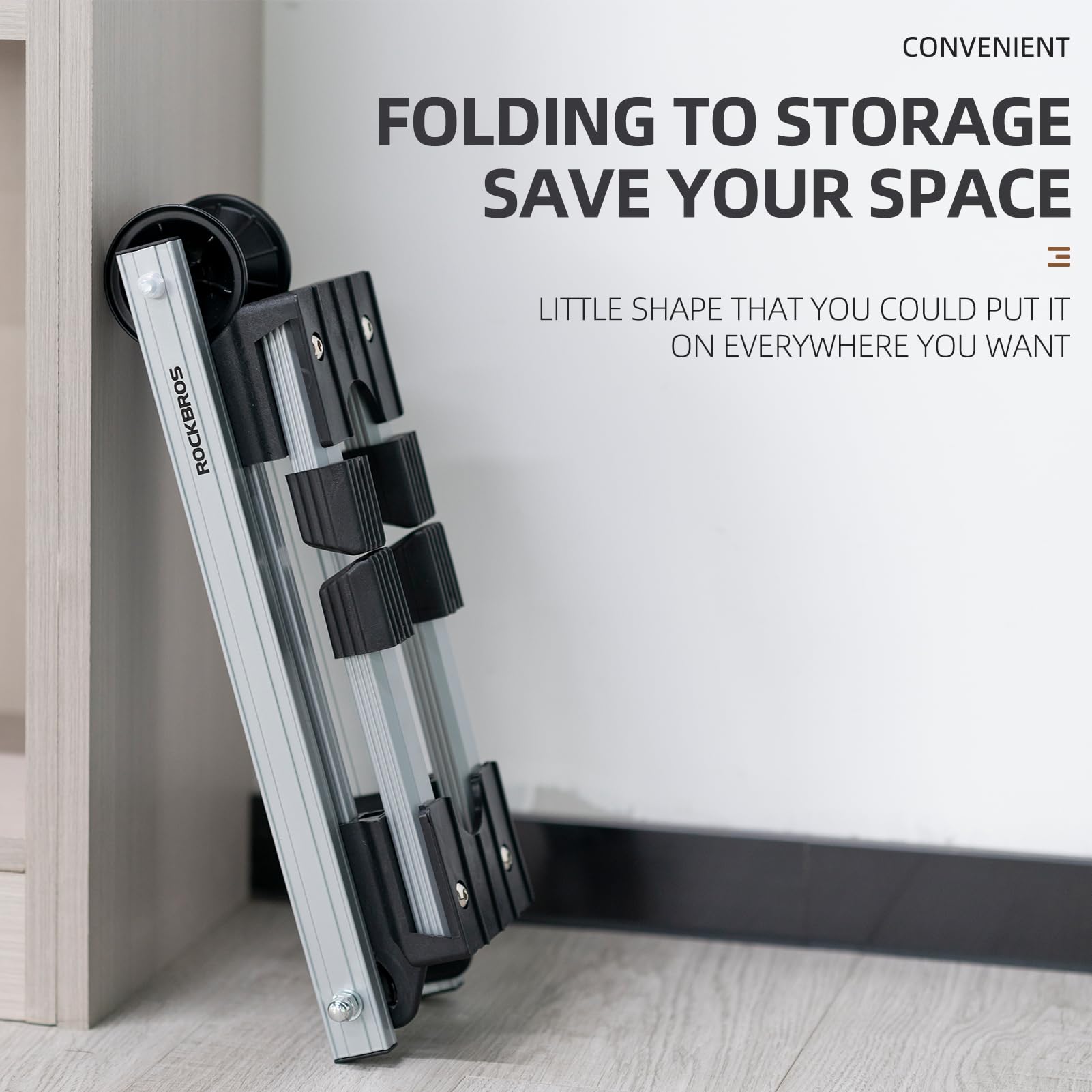 ROCKBROS Foldable Alloy Bike Stand for 20"-29" Wheels