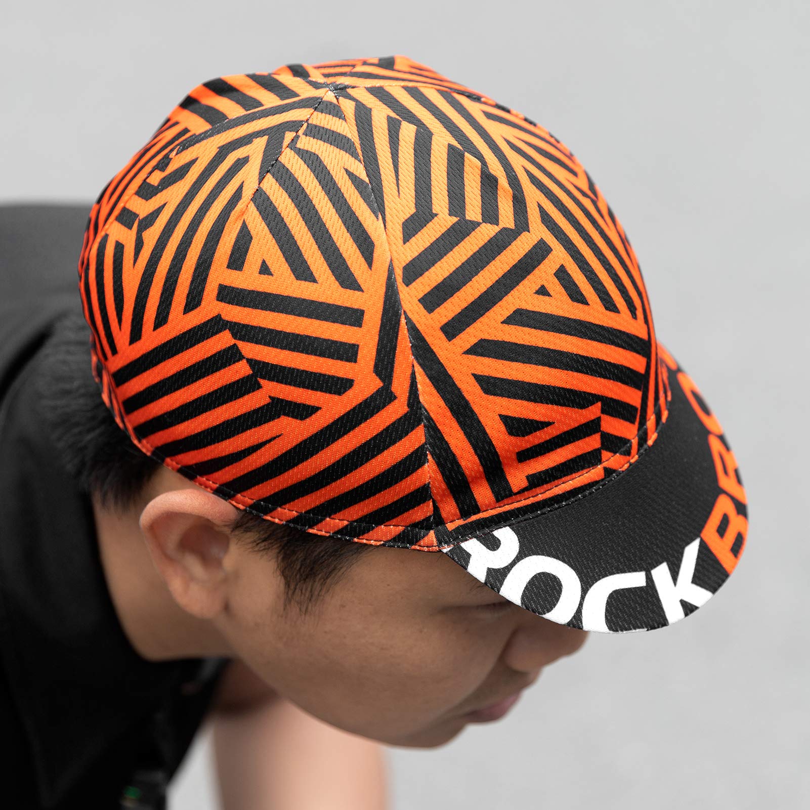 ROCKBROS Cycling Cap Sun Visor Ployester Breathable Rainbow Hat for Men Women - ROCKBROS