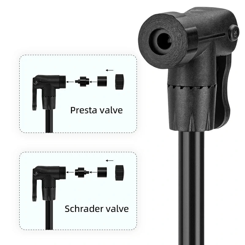 BG-1047 Mini Bike Pump 120 PSI