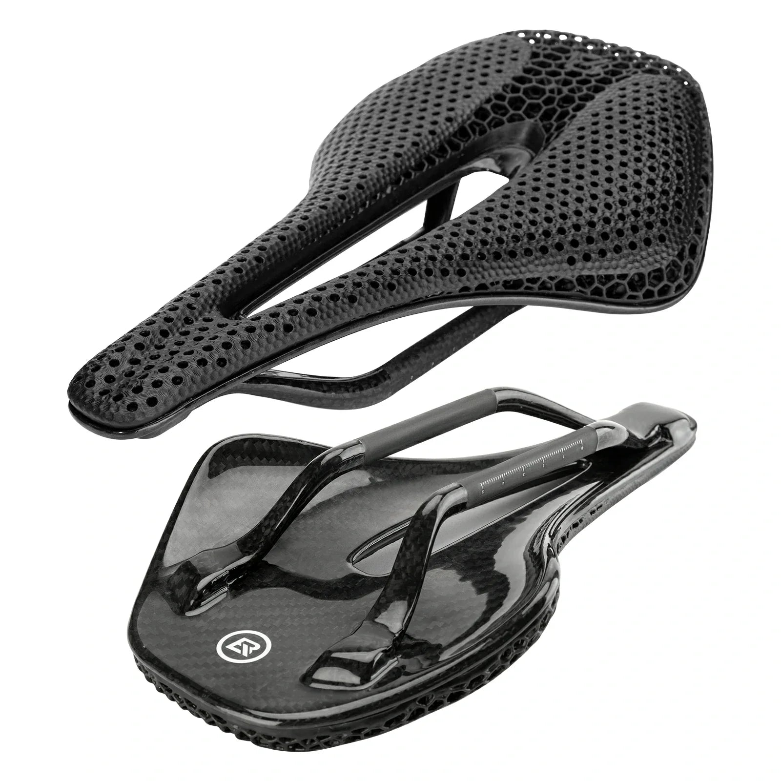 Comfortable soft 3D printed bicycle saddle for long rides