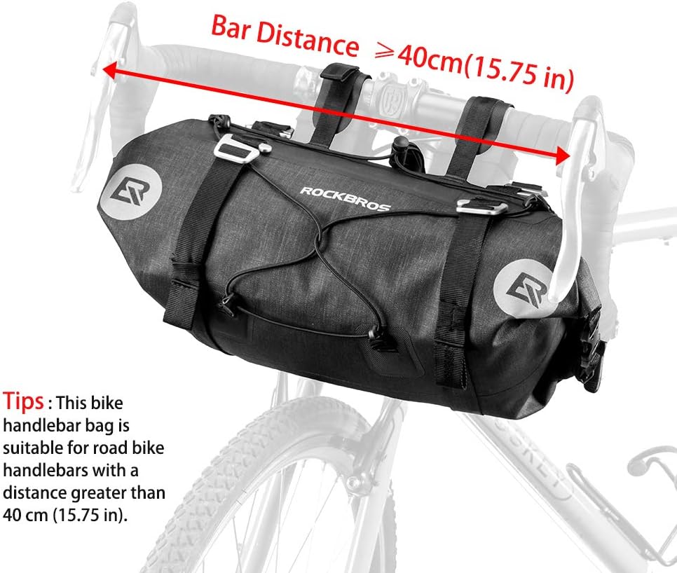 rockbros handlebar storage bag