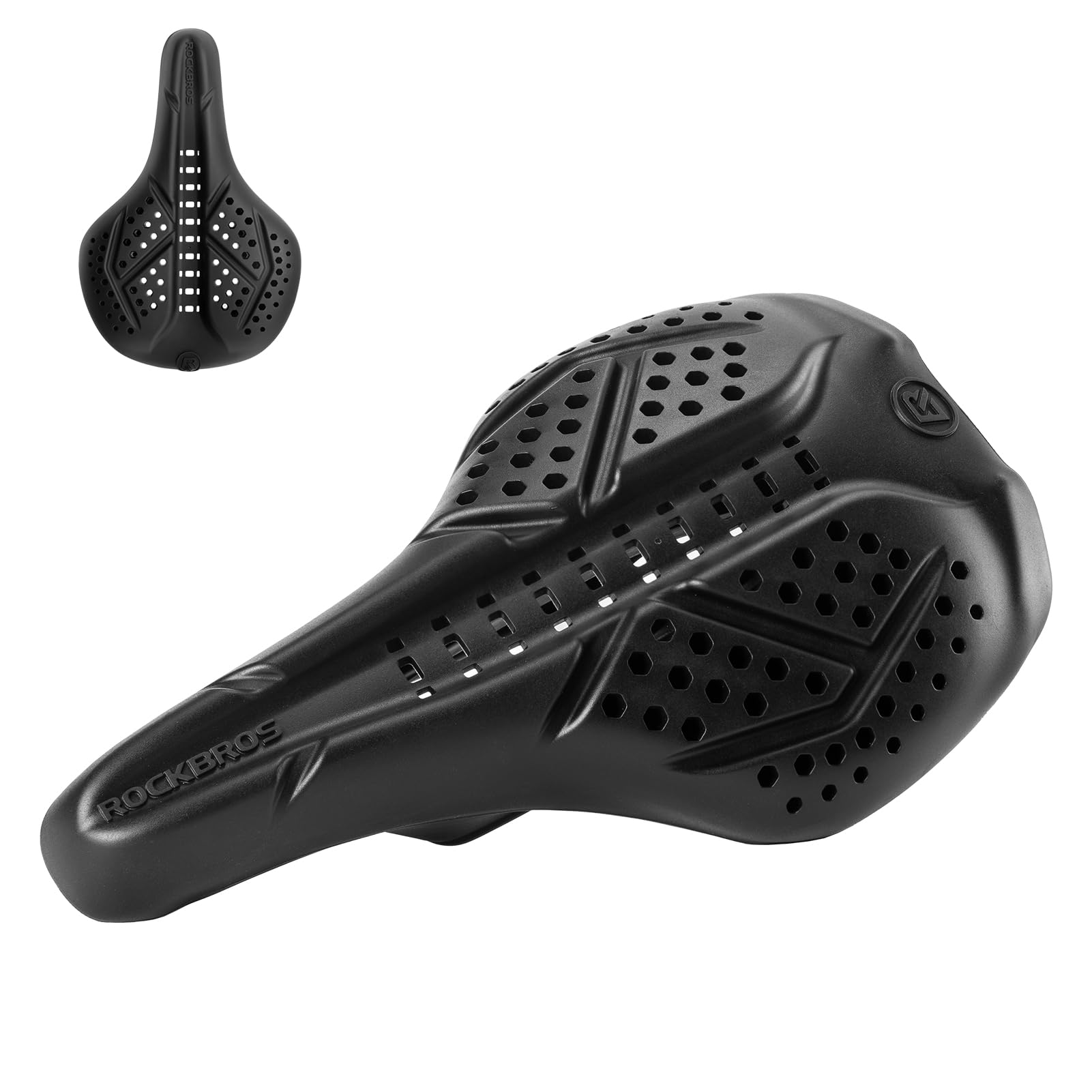 ROCKBROS Extra Soft Silicone Bike Seat Cushion – Anti-Slip, Breathable