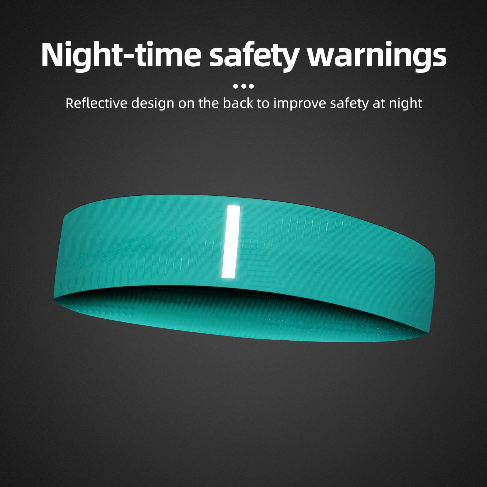 ROCKBROS Elastic Non-Slip Headband for Men Women Soft Sweatband for Running, Yoga Workouts