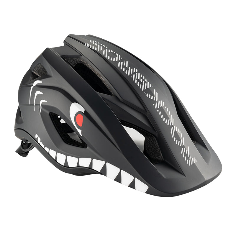 rockbros kids helmet for road cycling and balance bike#color_black