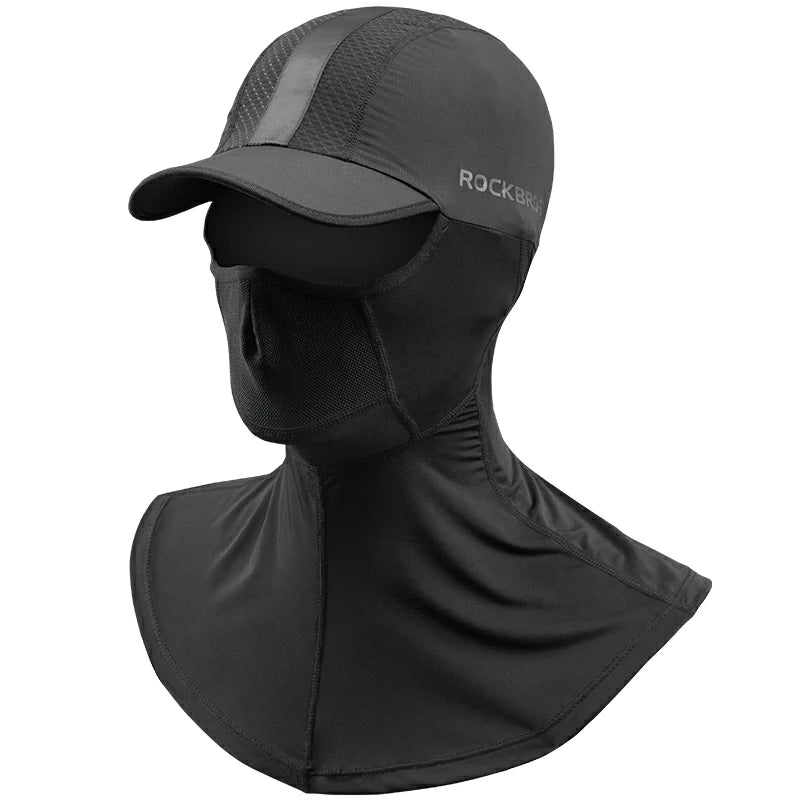 bike helmet neck sun protection ROCKBROS Summer Cycling Cap in Cool Fabric Light weight How to Use Floats 03142024 Color:Galaxy Purple Yellow W