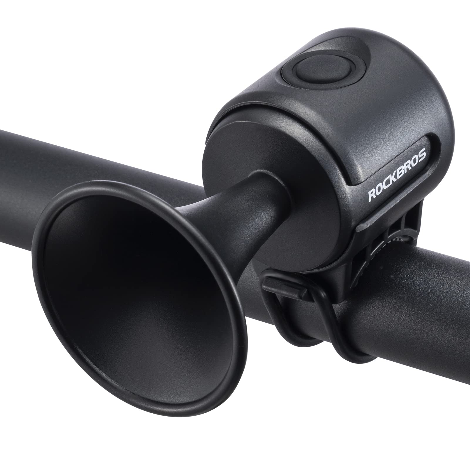 Electric Bike Horn 120dB Adults Kids Alarm IPX4 Waterproof for Handlebars Ebike Scooter, Black Electric Bike Horn 120dB Adults Kids Alarm IPX4 Waterproof for Handlebars Ebike Scooter, Black