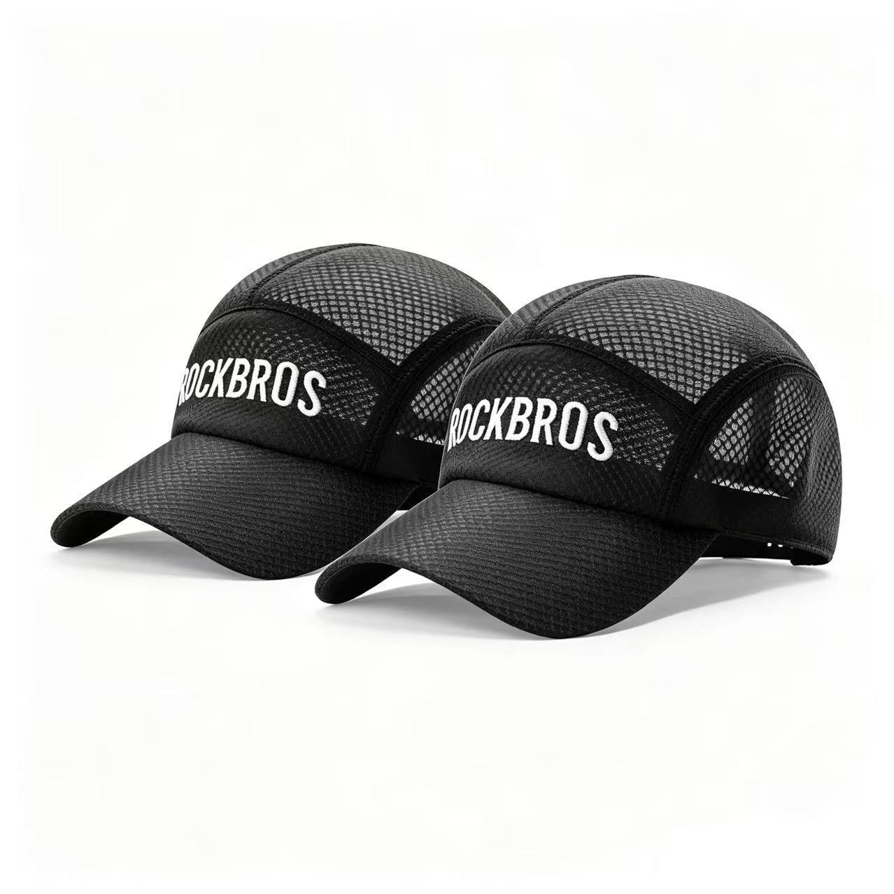 Gorra de ciclismo transpirable ROCKBROS con malla y protección UV para verano