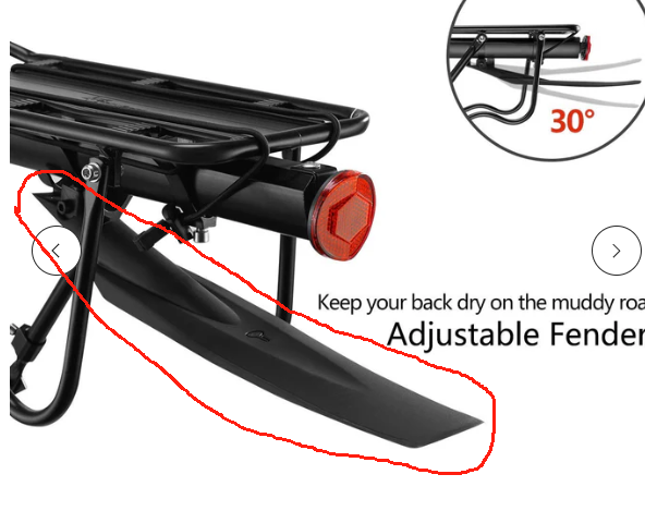 ROCKBROS HJ1008-1 Shelf fender accessories