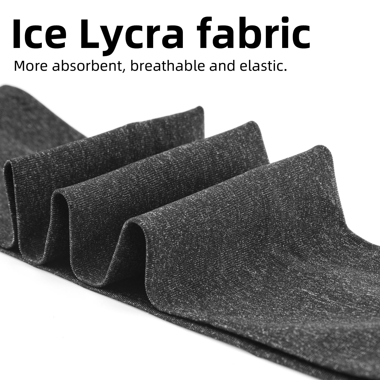 ROCKBROS Elastic Non-Slip Headband for Men Women Soft Sweatband for Running, Yoga Workouts