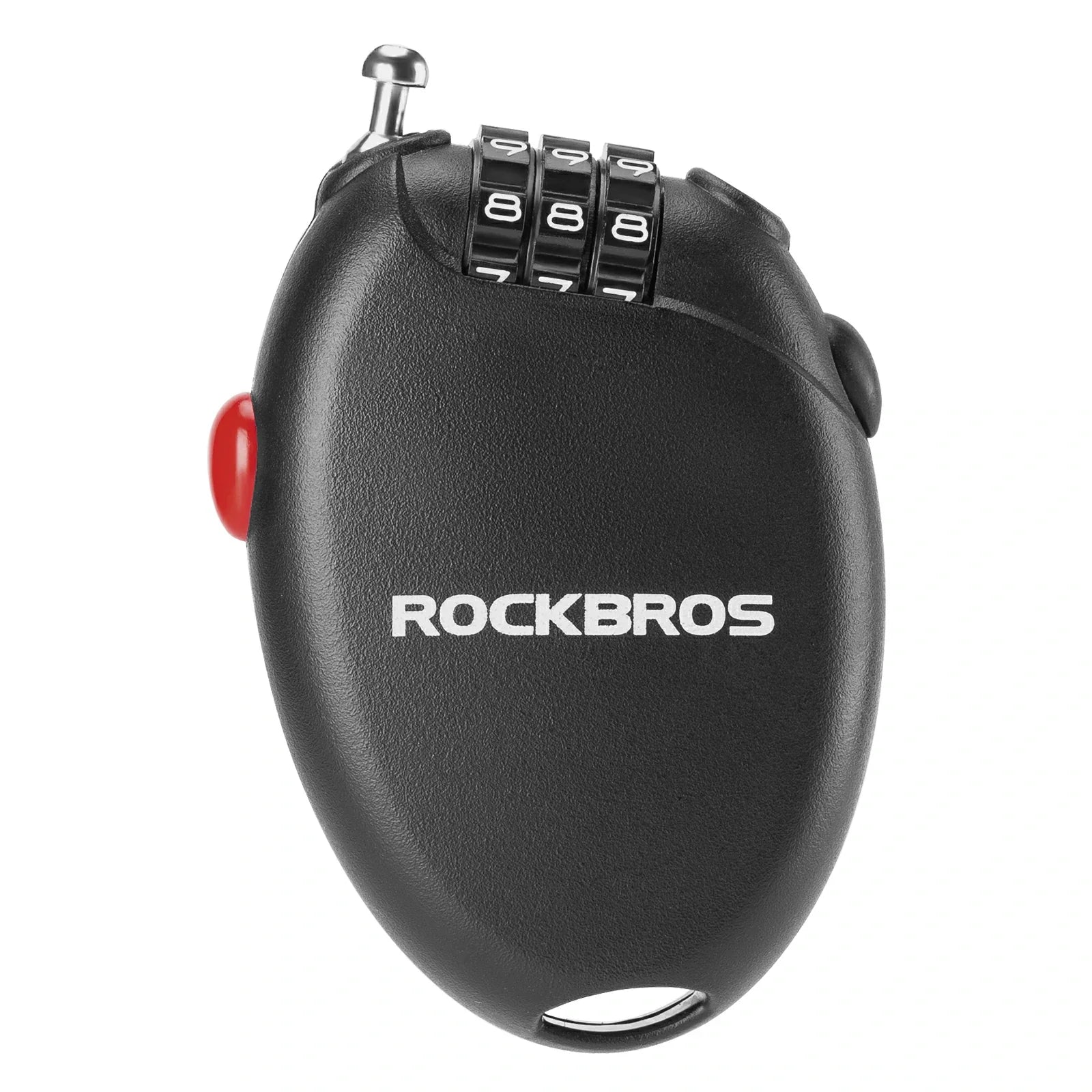 high security helmet lock 60cm steel cable combination