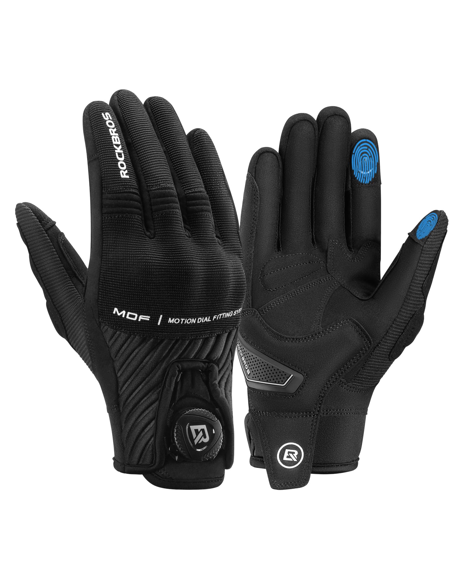 ROCKBROS Motorcycle Gloves for Men Women Touchscreen Hard Knuckles Breathable MTB, US M= Asia L ROCKBROS Motorcycle Gloves for Men Women Touchscreen Hard Knuckles Breathable MTB, US M= Asia L