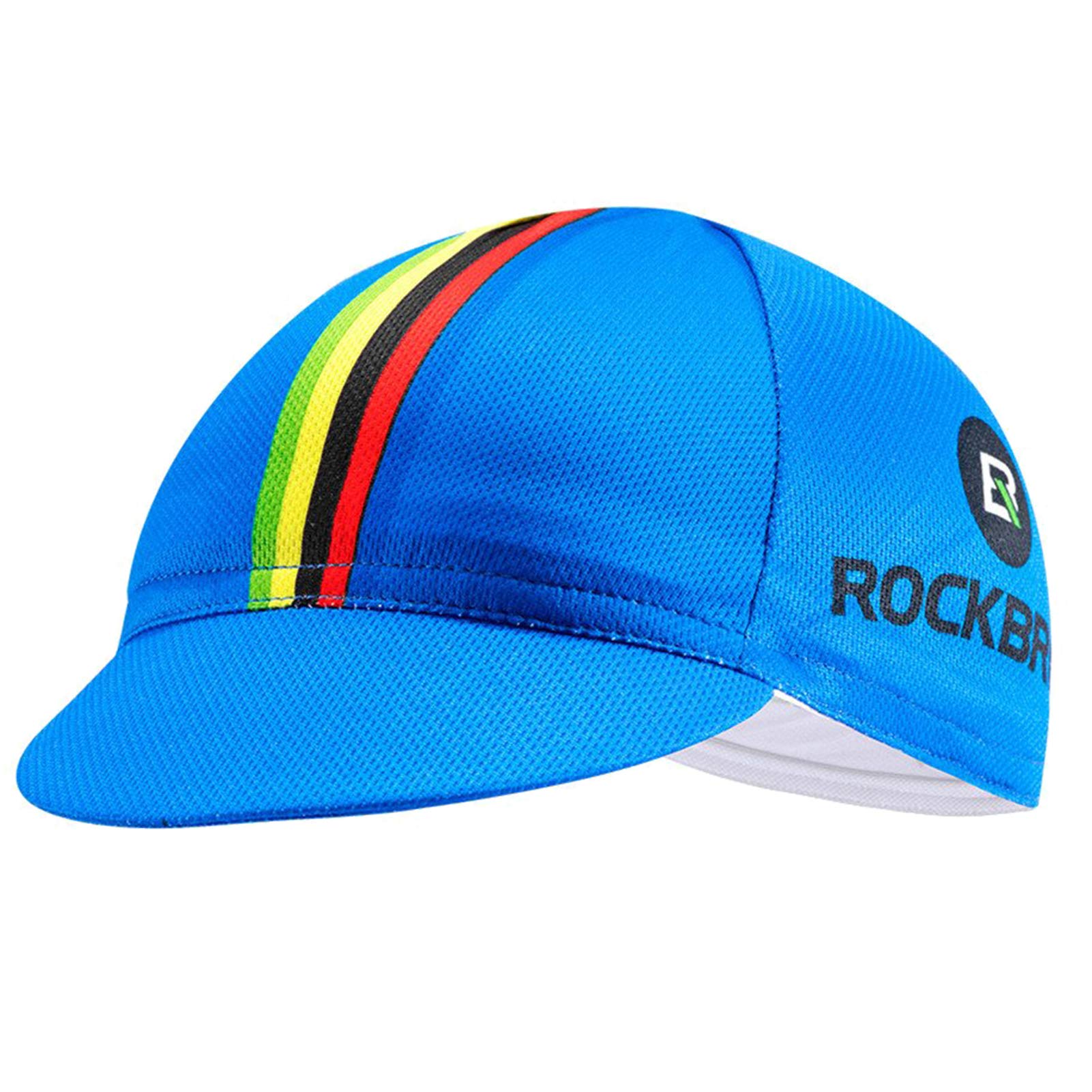ROCKBROS Cycling Cap Sun Visor Ployester Breathable Rainbow Hat for Men Women - ROCKBROS