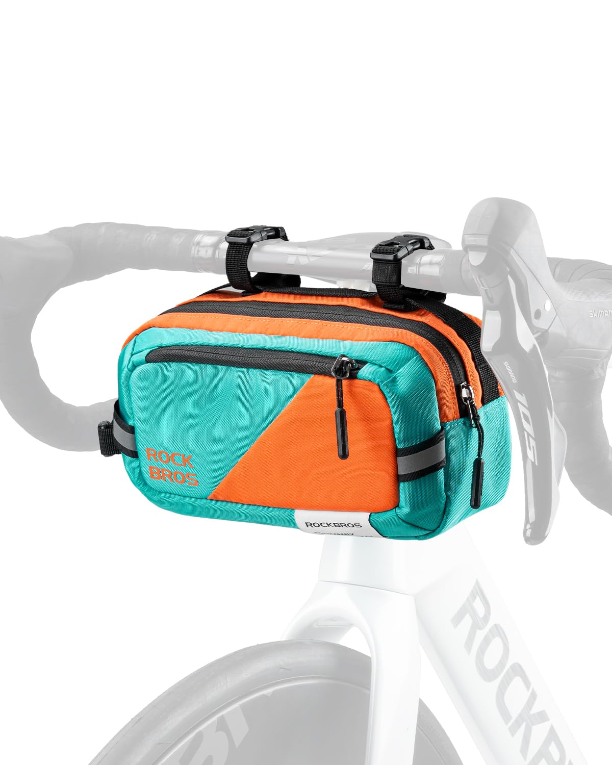 urban bike bag ROCKBROS Urban Rider Series Bike Handlebar Bag Large Capacity Shoulder Strap