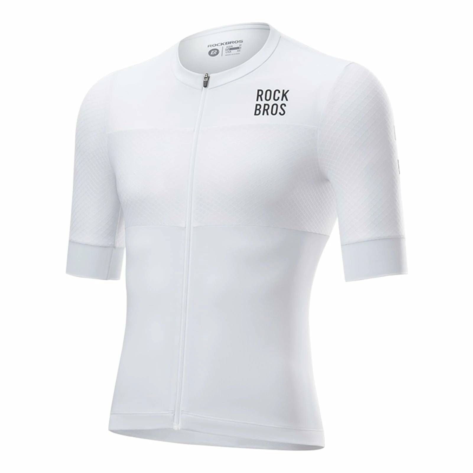 ROCKBROS Men's Quick Dry Cycling Jersey with 3 Pockets