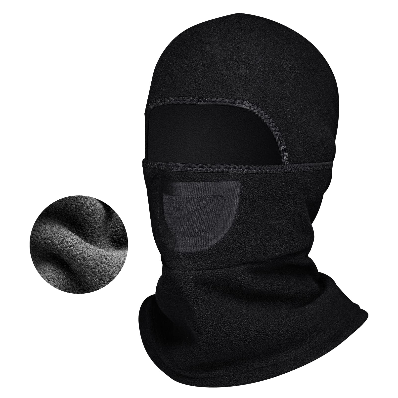 ROCKBROS Ski Mask Balaclava Winter Mask Cold Weather Thermal Masks Cycling - ROCKBROS