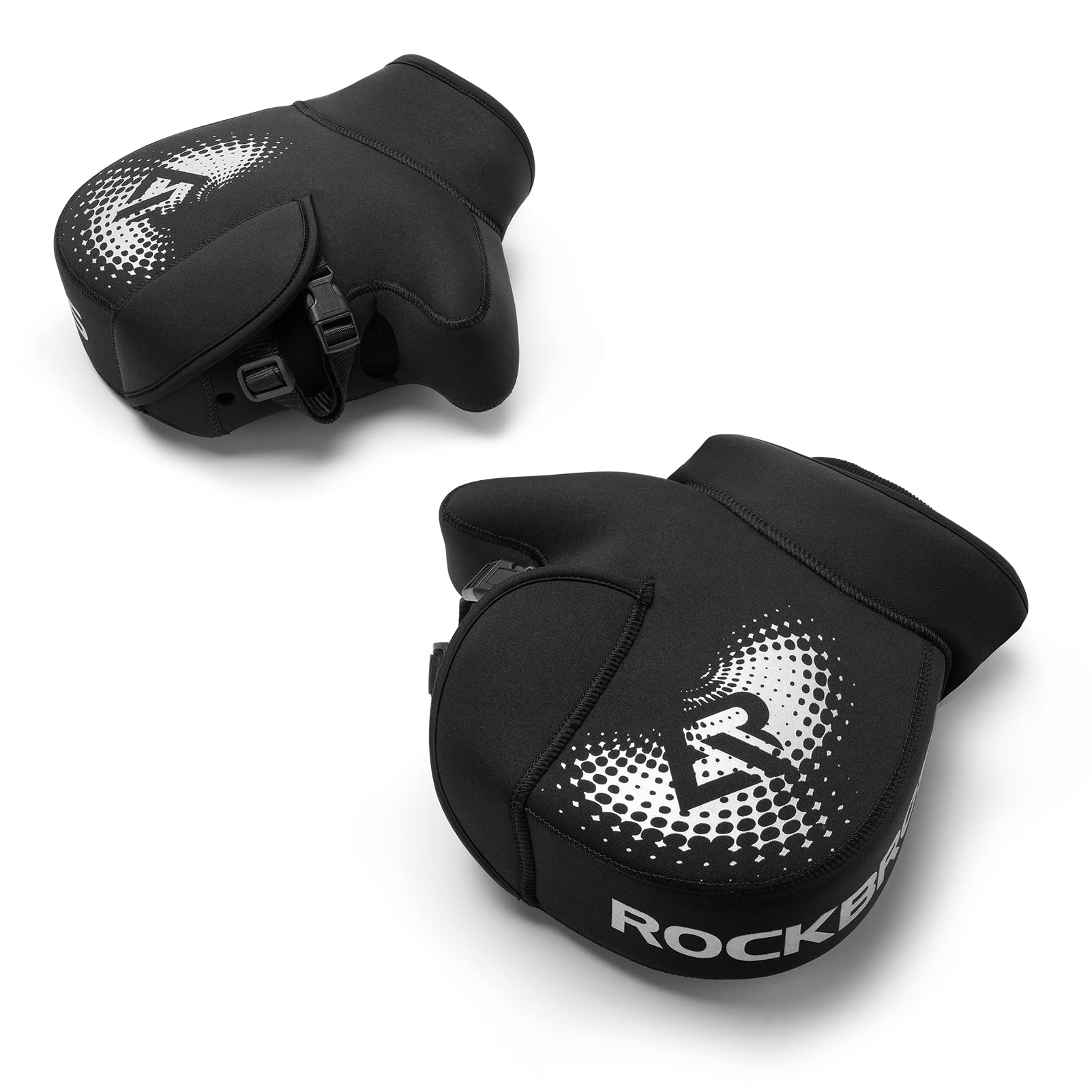 ROCKBROS Windproof Motorcycle Handlebar Muffs - Cold Weather Hand Warmers - ROCKBROS