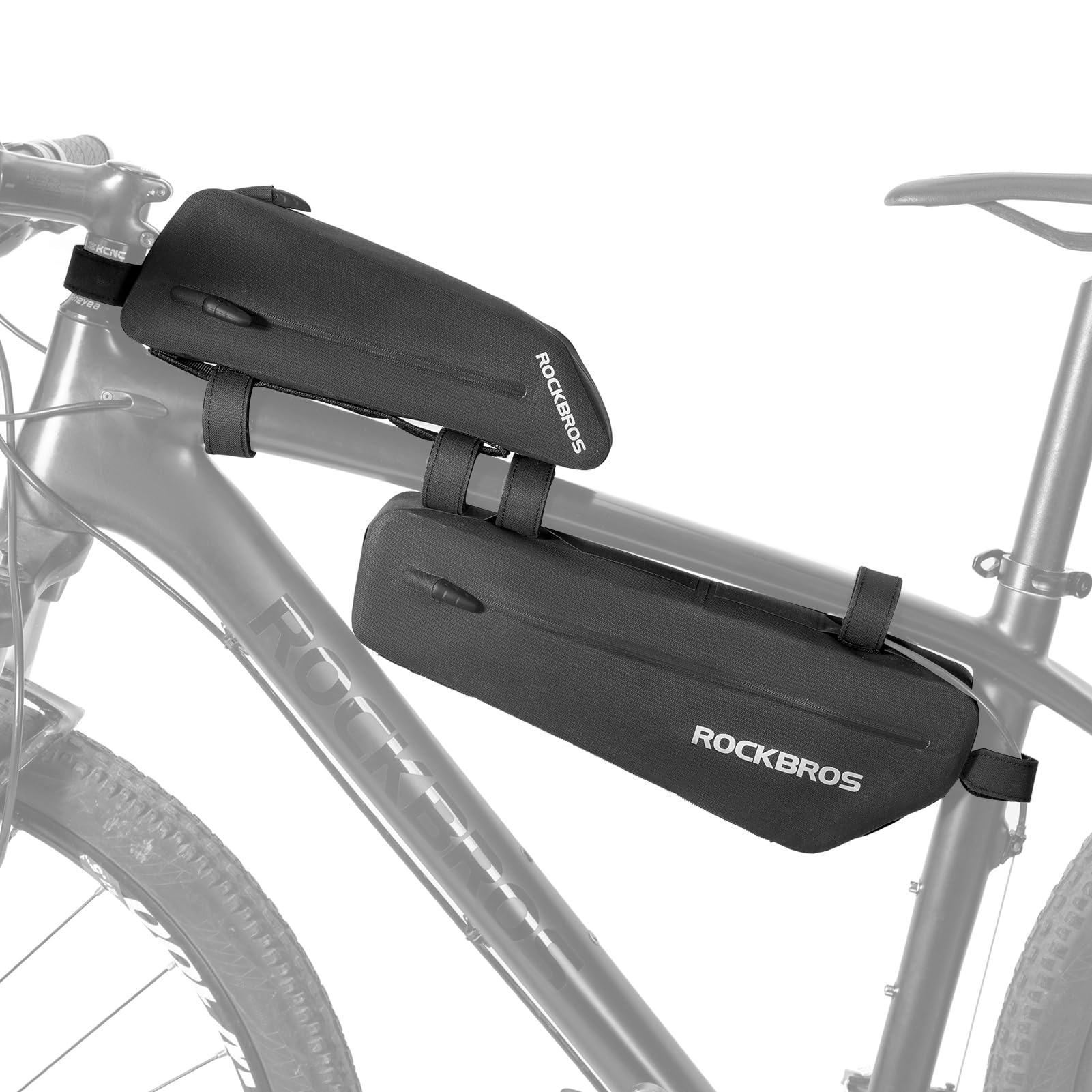 ROCKBROS Bike Top Tube Bag Bike Frame Bag For Super 73Waterproof 2 pieces combi