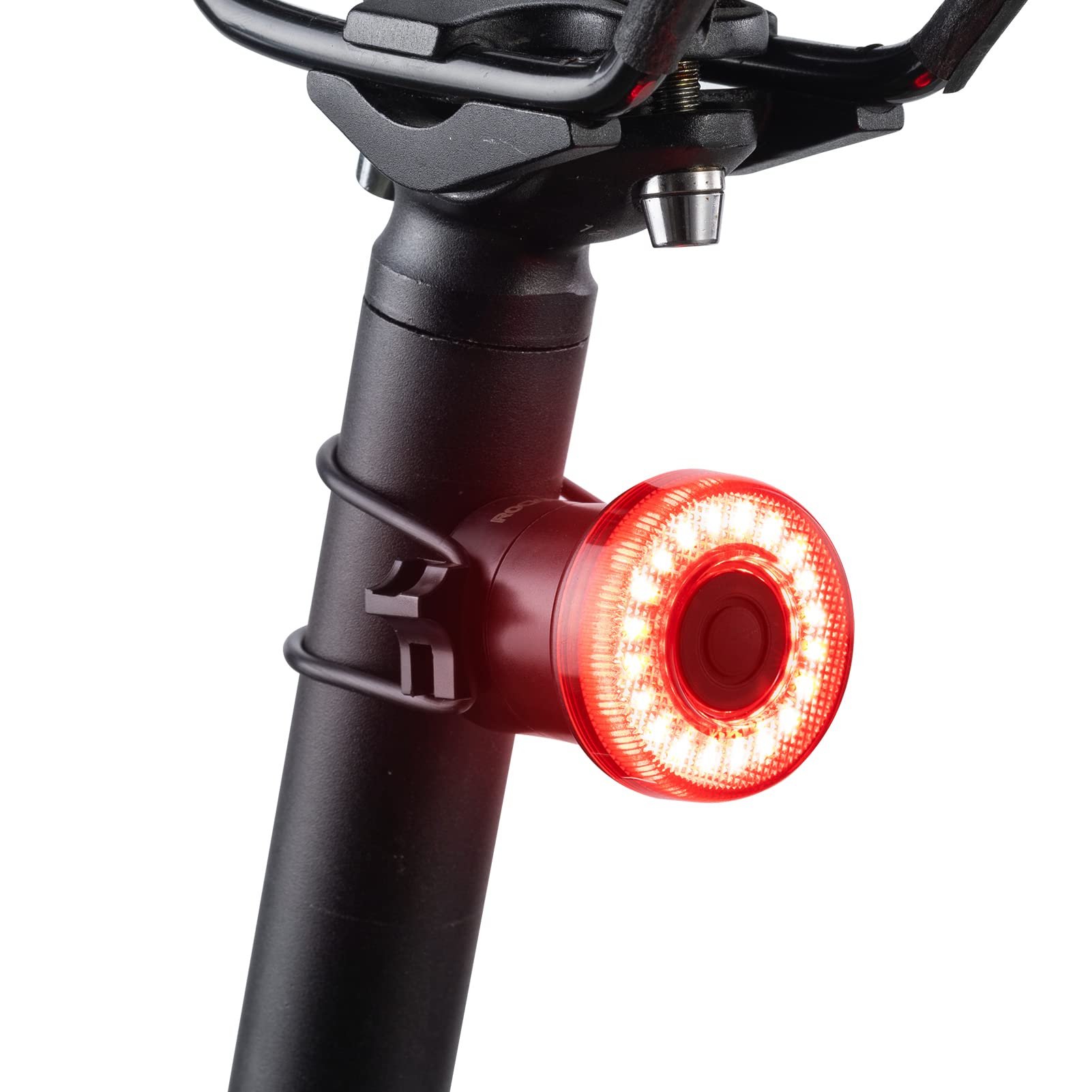 ROCKBROS Smart Bike Rear Tail Light IPX7 Waterproof Break Sensing Auto On/Off Rechargeable