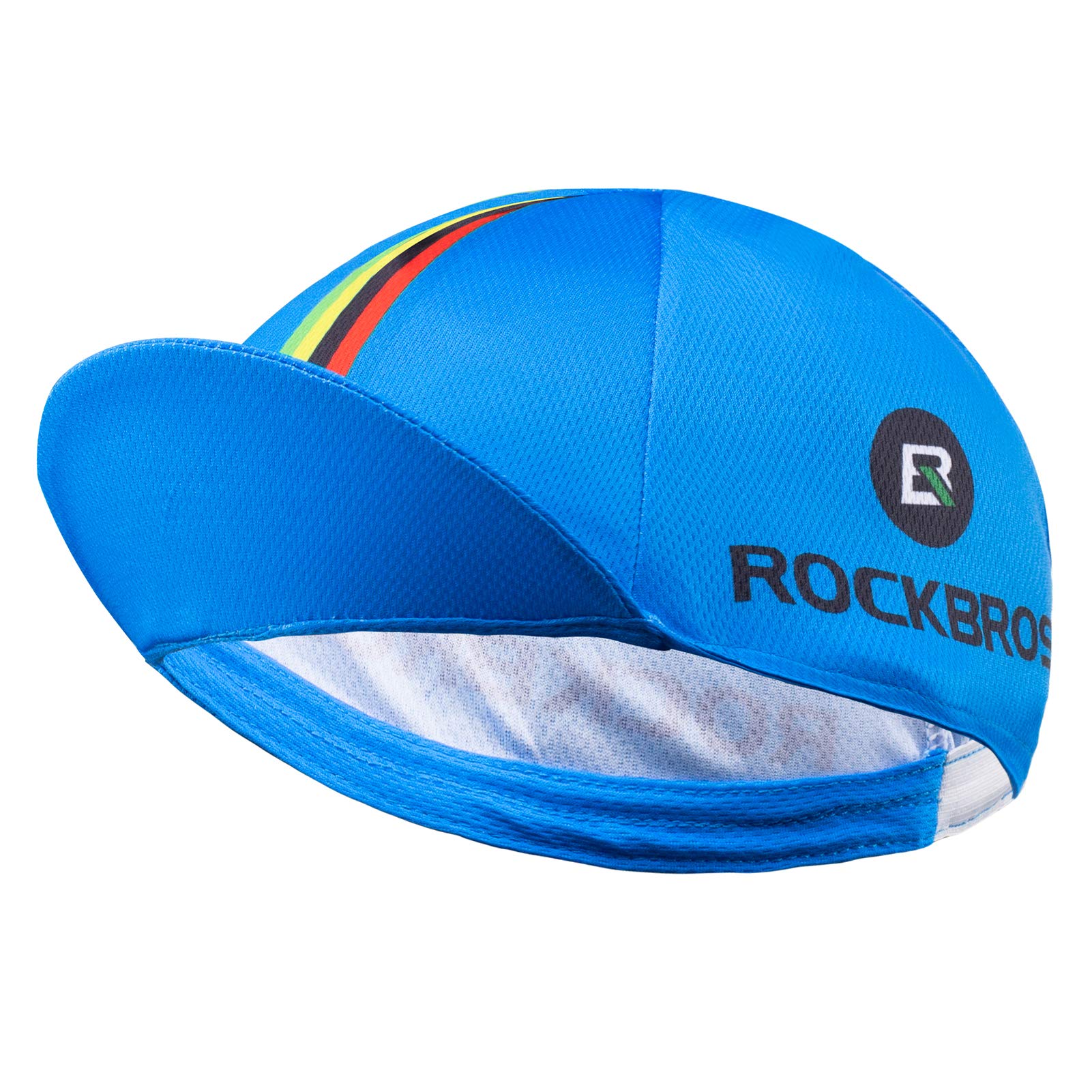 ROCKBROS Cycling Cap Sun Visor Ployester Breathable Rainbow Hat for Men Women - ROCKBROS