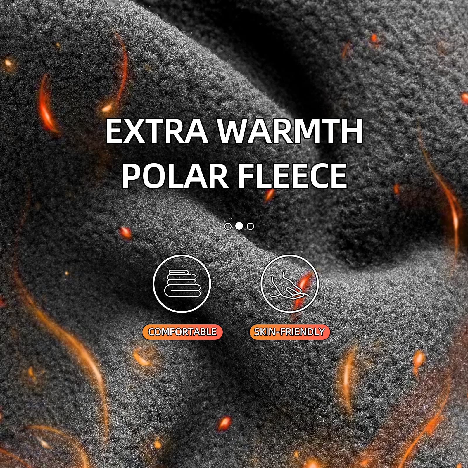 ROCKBROS Ski Mask Balaclava Winter Mask Cold Weather Thermal Masks Cycling - ROCKBROS