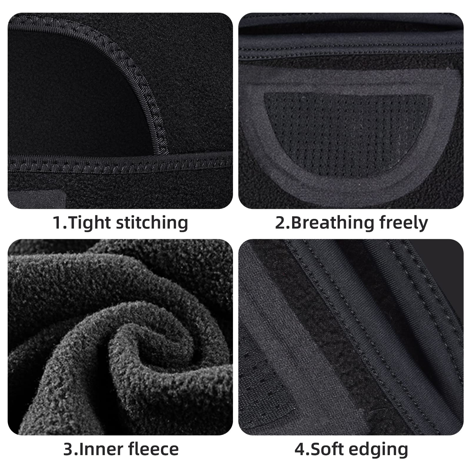 ROCKBROS Ski Mask Balaclava Winter Mask Cold Weather Thermal Masks Cycling - ROCKBROS