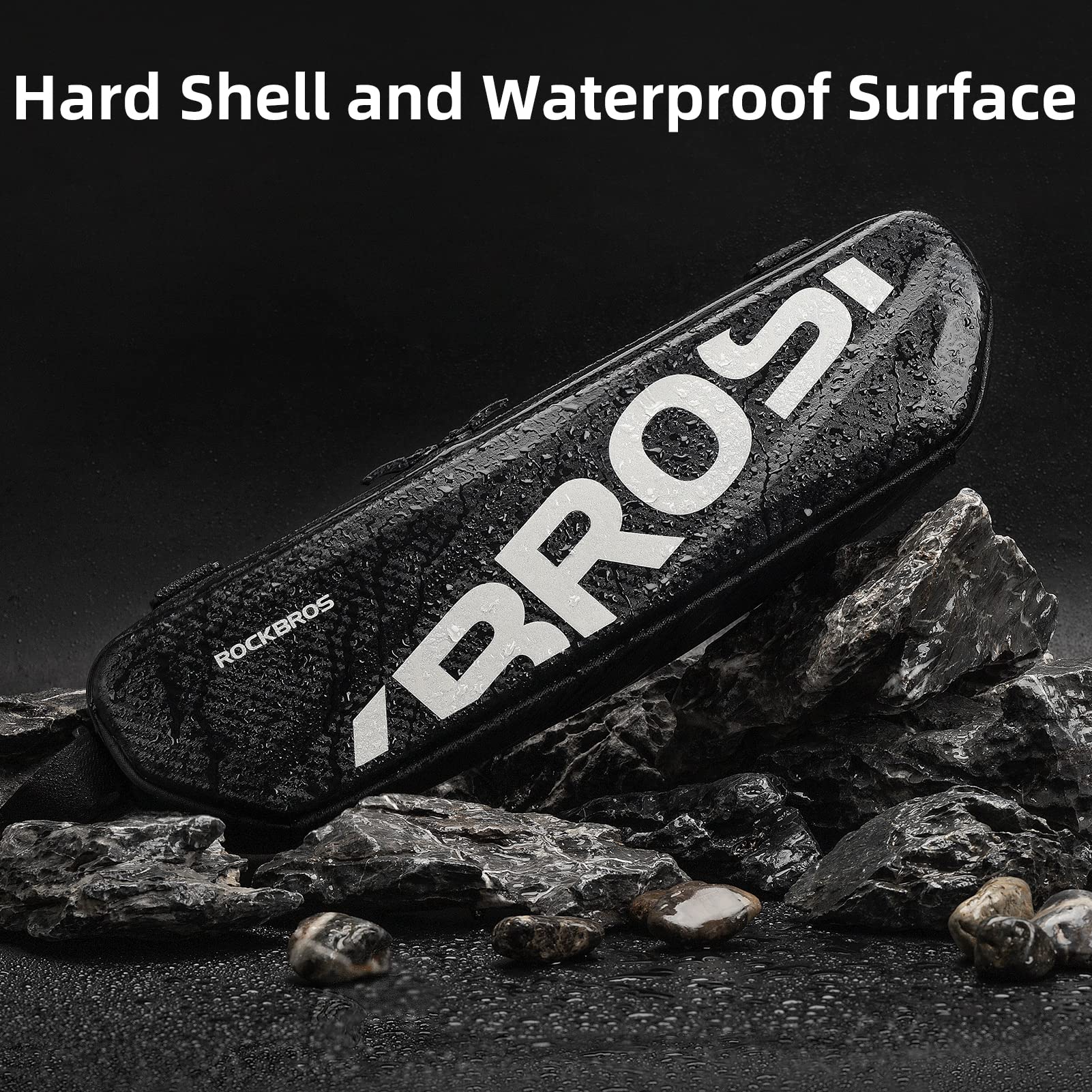 ROCKBROS Bike Frame Bag for Super 73 S2 Hard Shell Bike Bag Waterproof 4.5 L