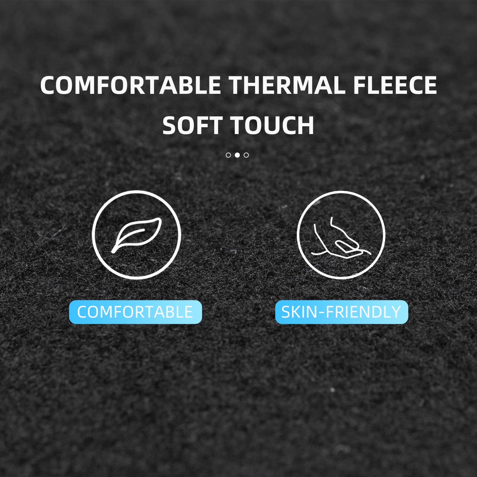 ROCKBROS Ski Mask for Men Women Winter Balaclava Ski Mack Thermal Fleece - ROCKBROS