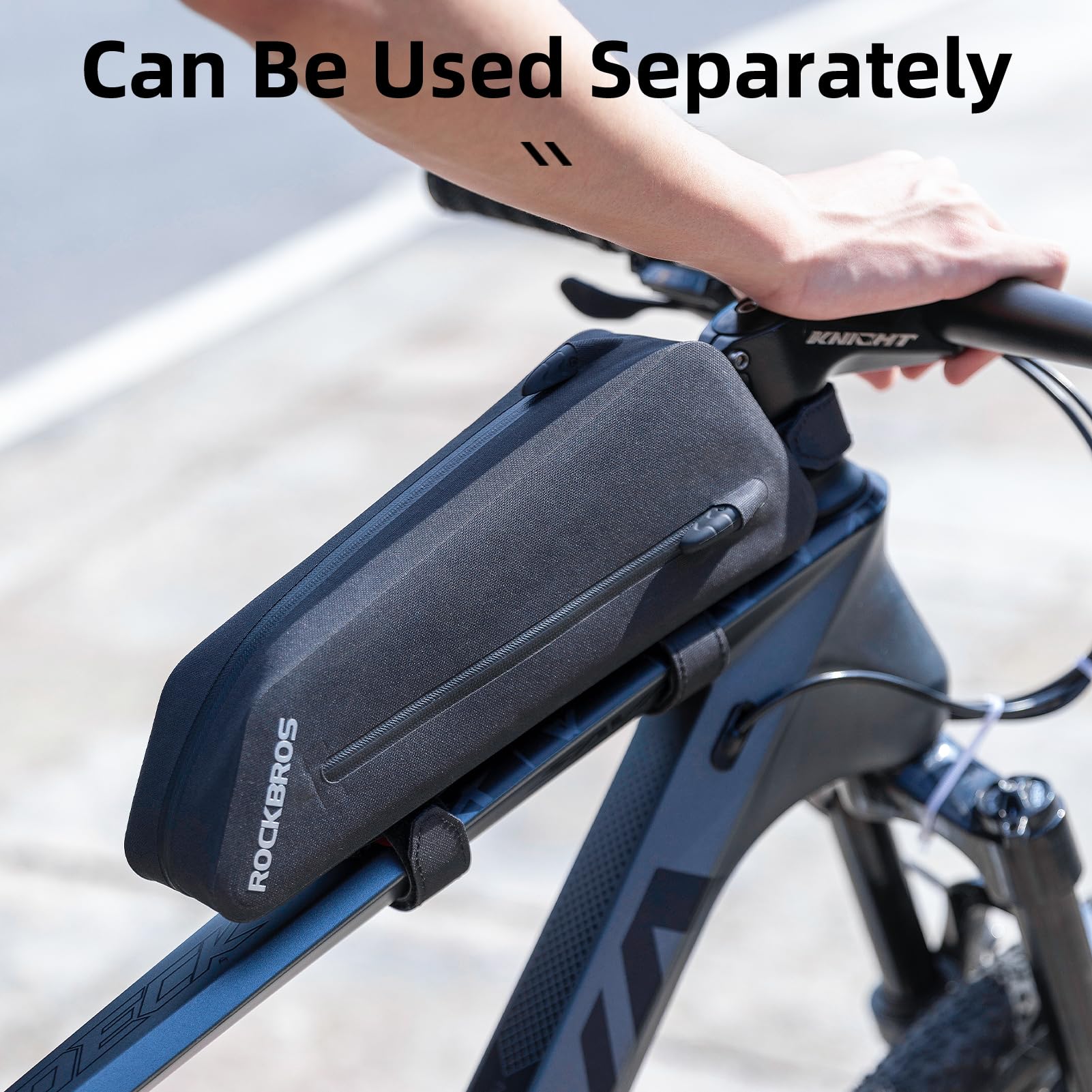 ROCKBROS Bike Top Tube Bag Bike Frame Bag For Super 73Waterproof 2 pieces combi