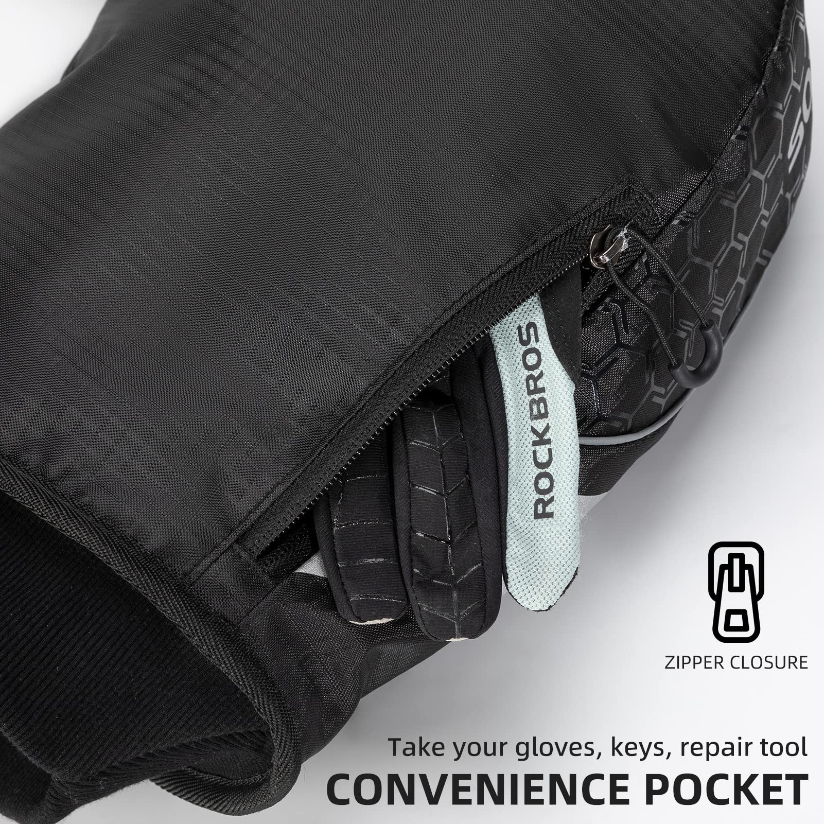 ROCKBROS Thinsulate Windproof Thermal Mountain Bike Handlebar Mittens - ROCKBROS