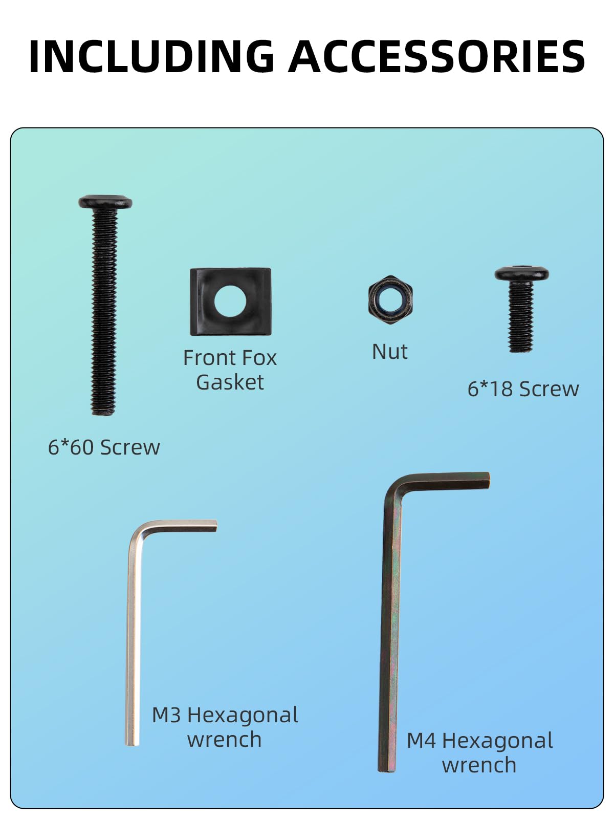 ROCKBROS Bicycle Headlight Extender Holder Stand Bracket Cycling Part for Brompton and Folding Bikes