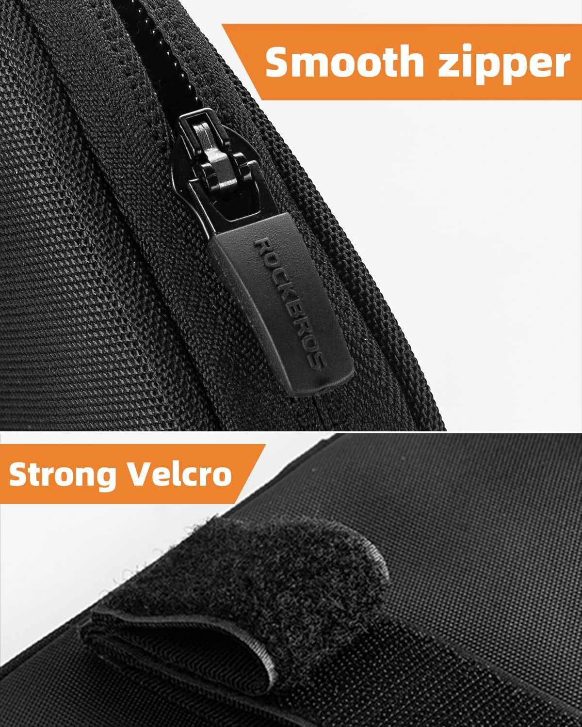 Foldable Bike Bag for Rear Rack Expandable 5L