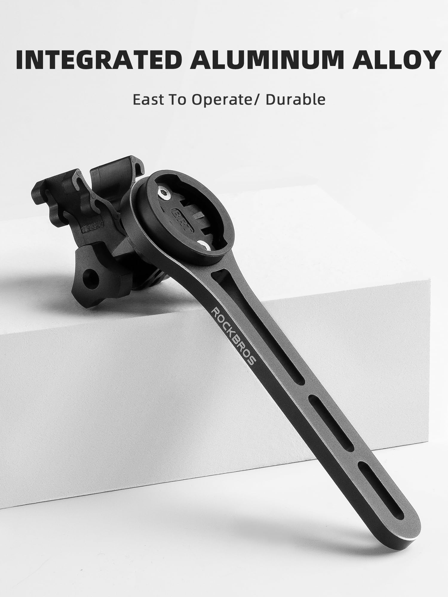 ROCKBROS Aluminum Out Front Mount for Garmin, Bryton, Cateye