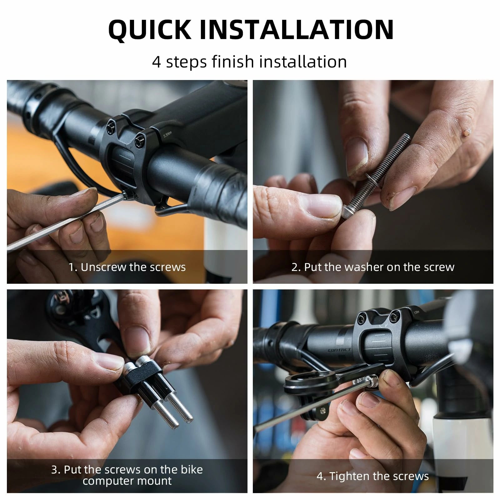 ROCKBROSOut-Front Bicycle Bike Mount Designed for PCR/TCR Bike