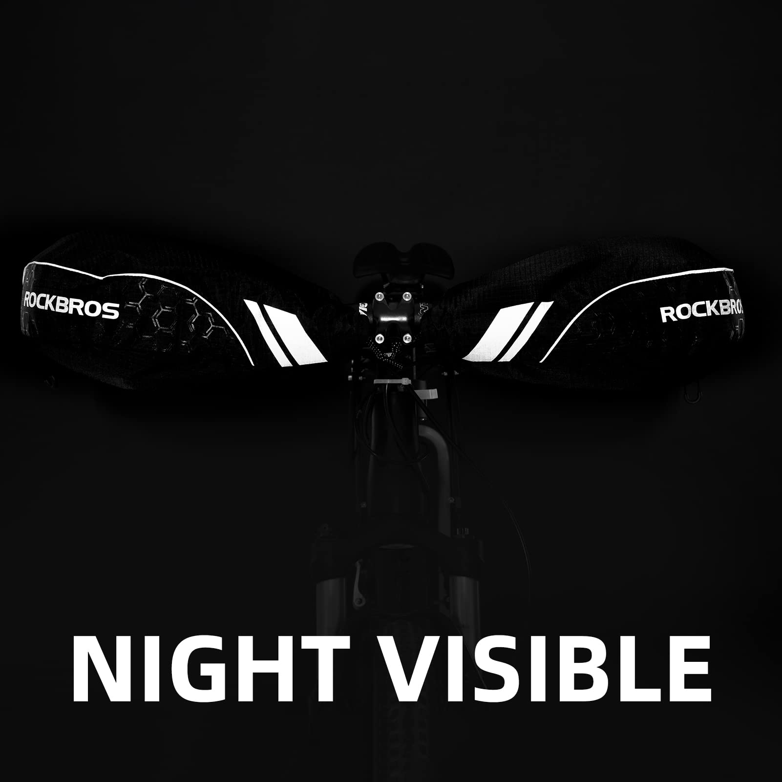 ROCKBROS Thinsulate Windproof Thermal Mountain Bike Handlebar Mittens - ROCKBROS