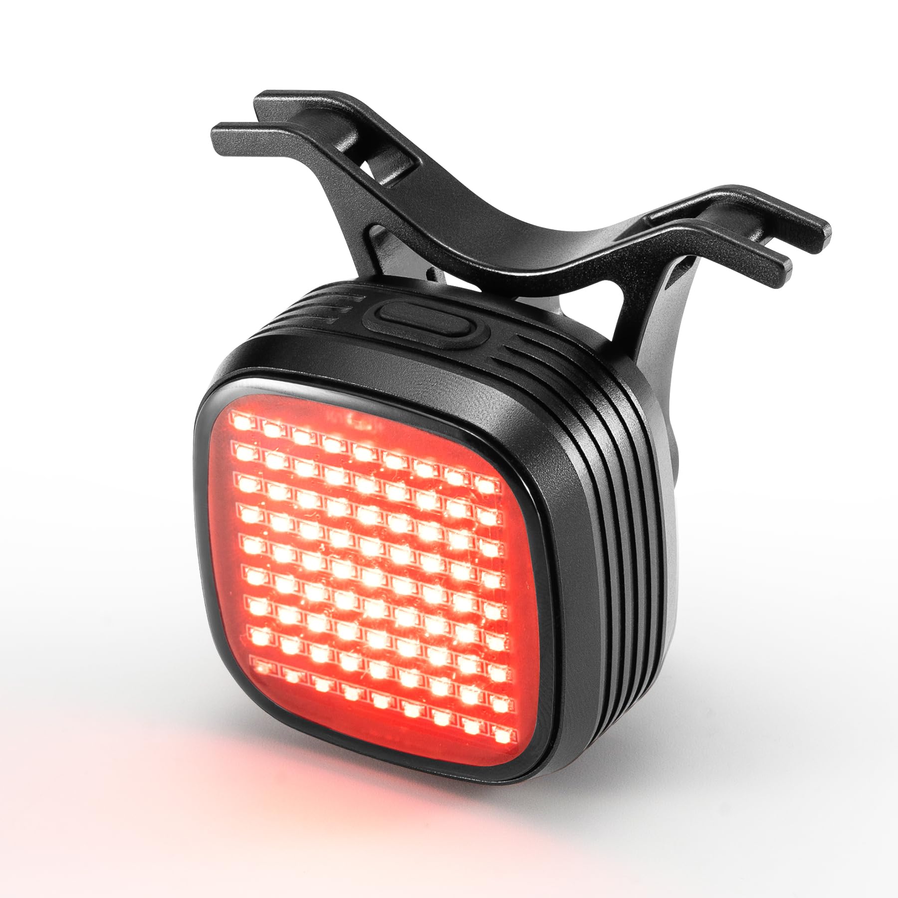ROCKBROS Pixel-Style Smart Brake Bike Tail Light – 12 Modes