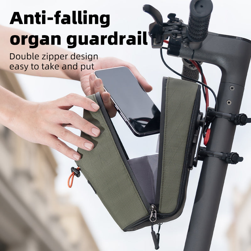 Magnetic Quick-Release Handlebar Bag Bike Water Bottle Bag 1.5L