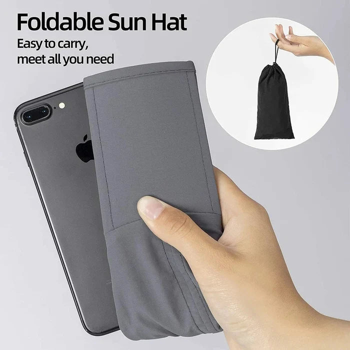 Sun Protection Foldable Mesh Cycling Cap