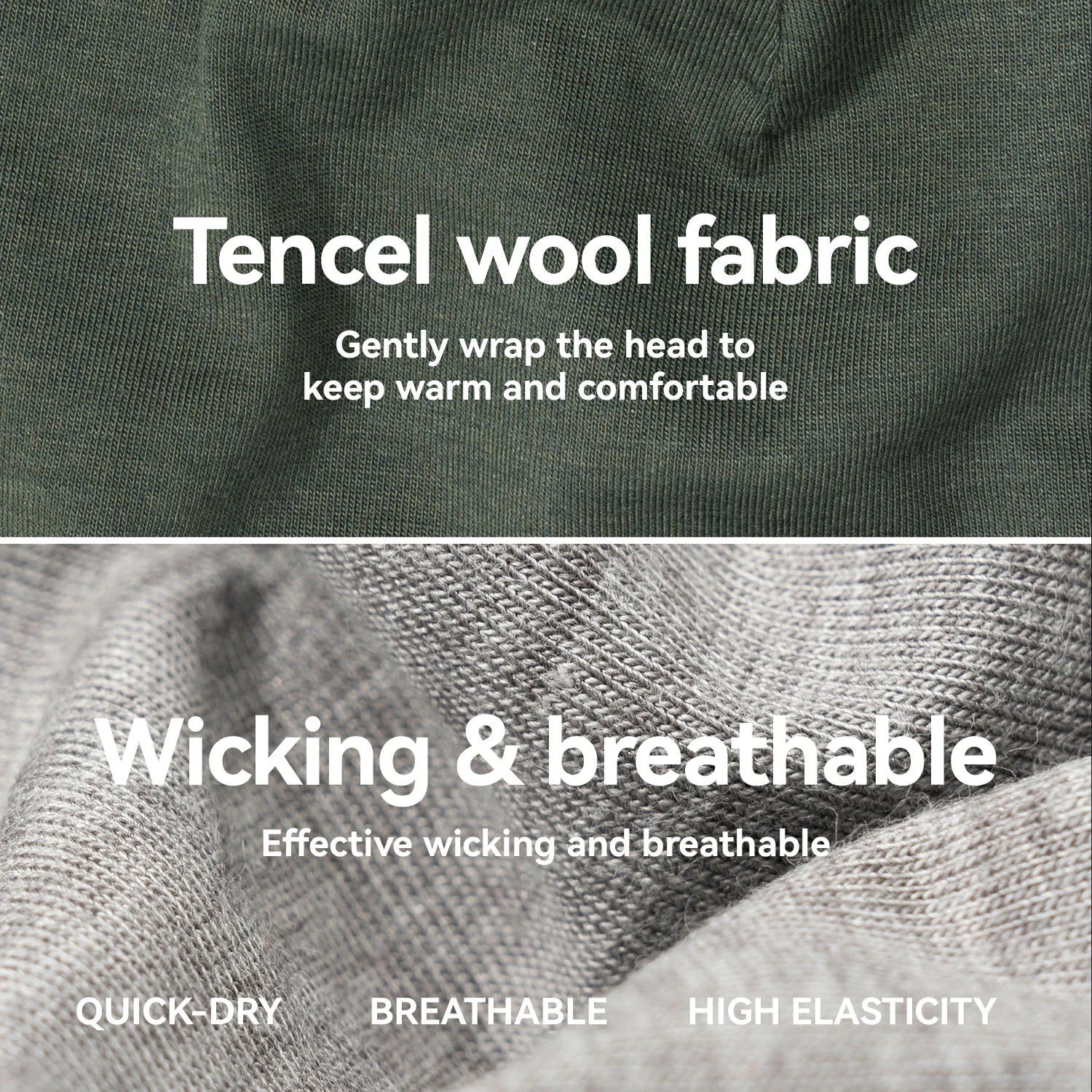 Merino Wool Warm Winter Hat Watch Cap for Men Women