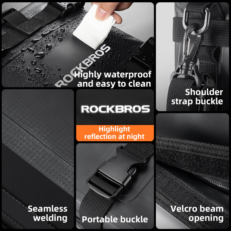 Motorcycle Guard Bar Side Bag