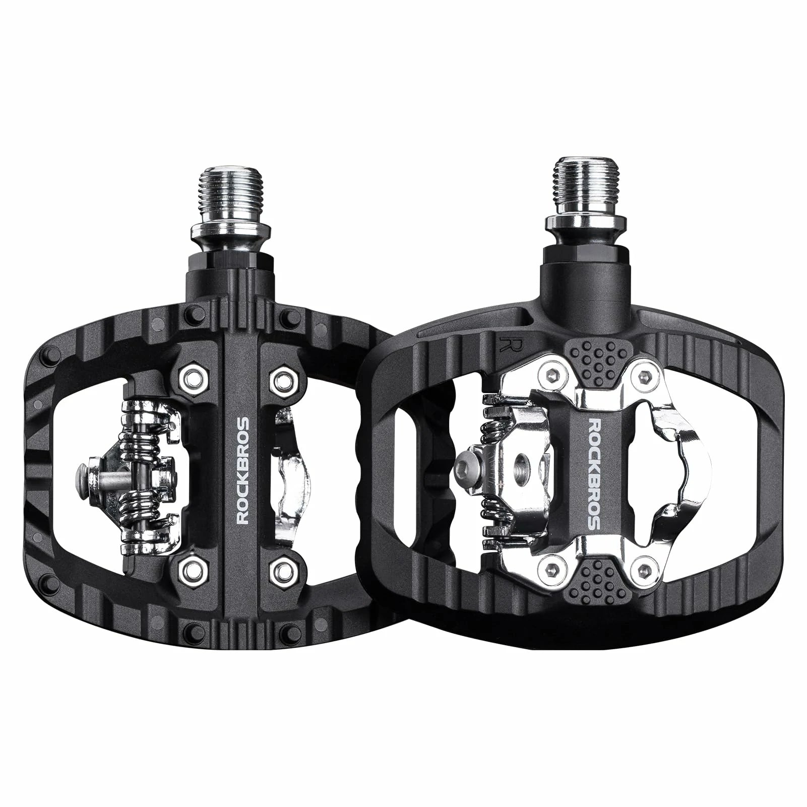 Mountain Bike Pedals Platform clipless pedal Compatible with SPD
