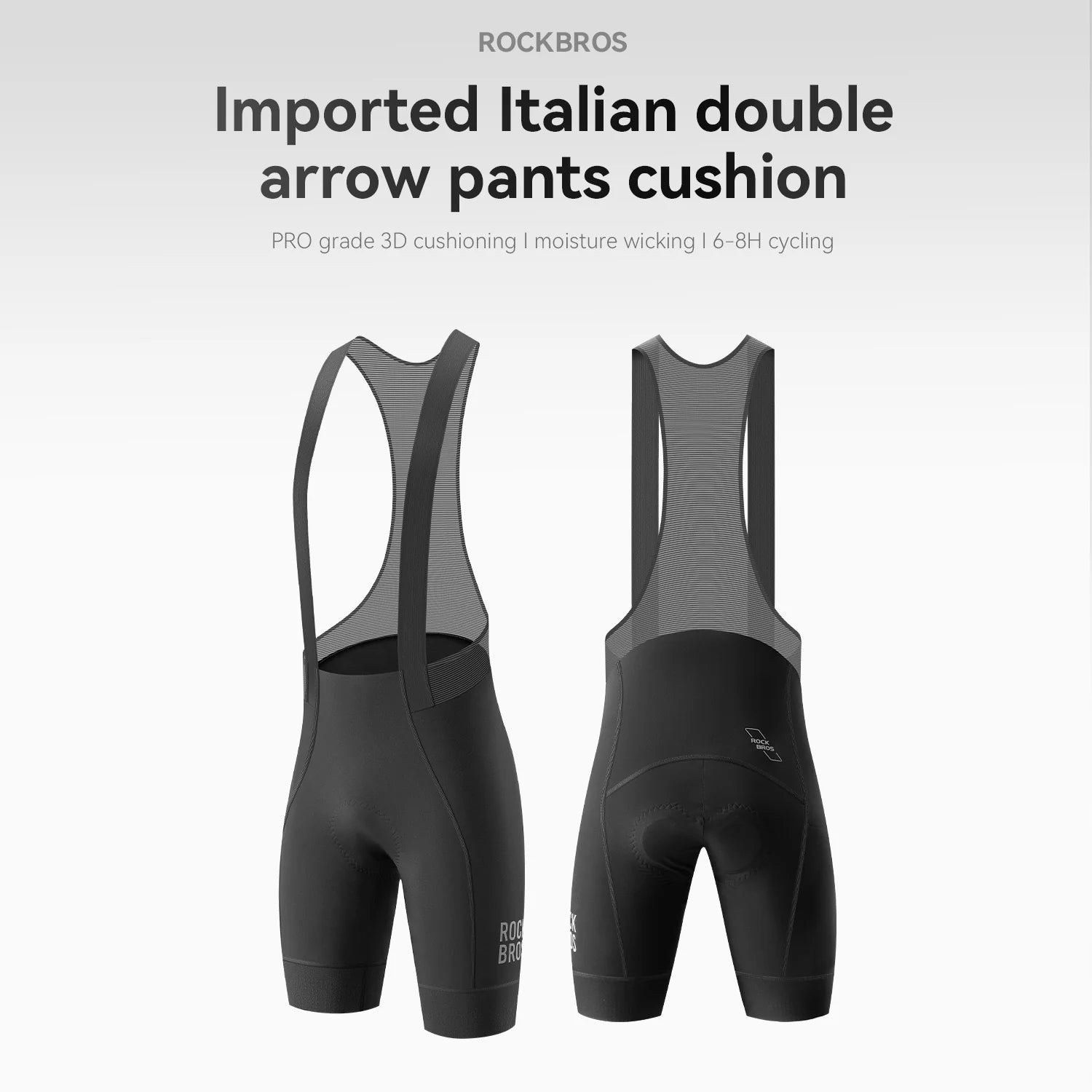 Premium Elastic Interface Cycling Bib Shorts