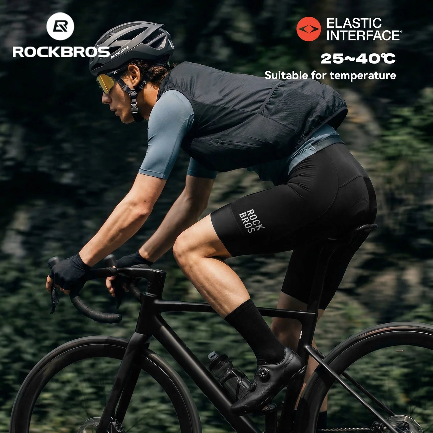 Premium Elastic Interface Cycling Bib Shorts