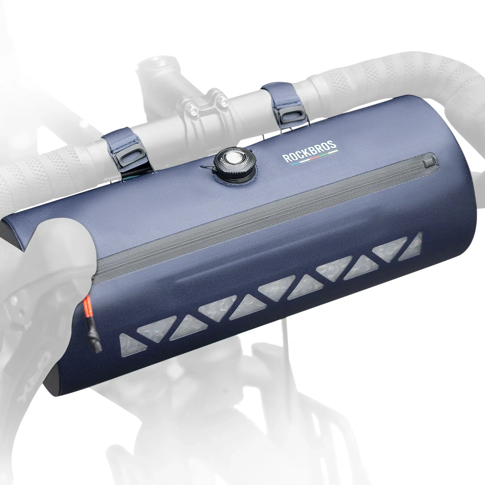 best handlebar bags for gravel bikes Road-to-Sky Bike Handlebar Bag 4L Waterproof for Road Gravel Bikes