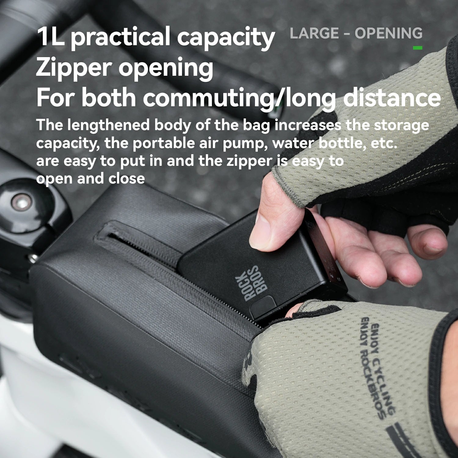 ROCKBROS 100% Waterproof Bike Bag Set Road-to-Sky