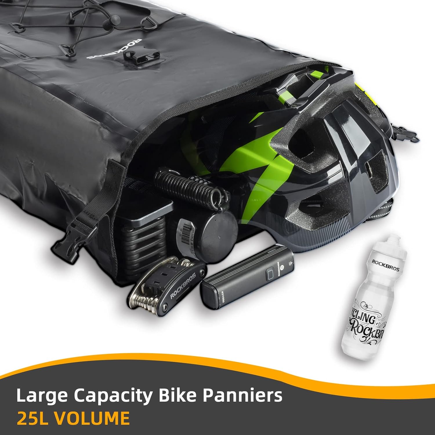 rockbros cycling panniers 32l#color_black