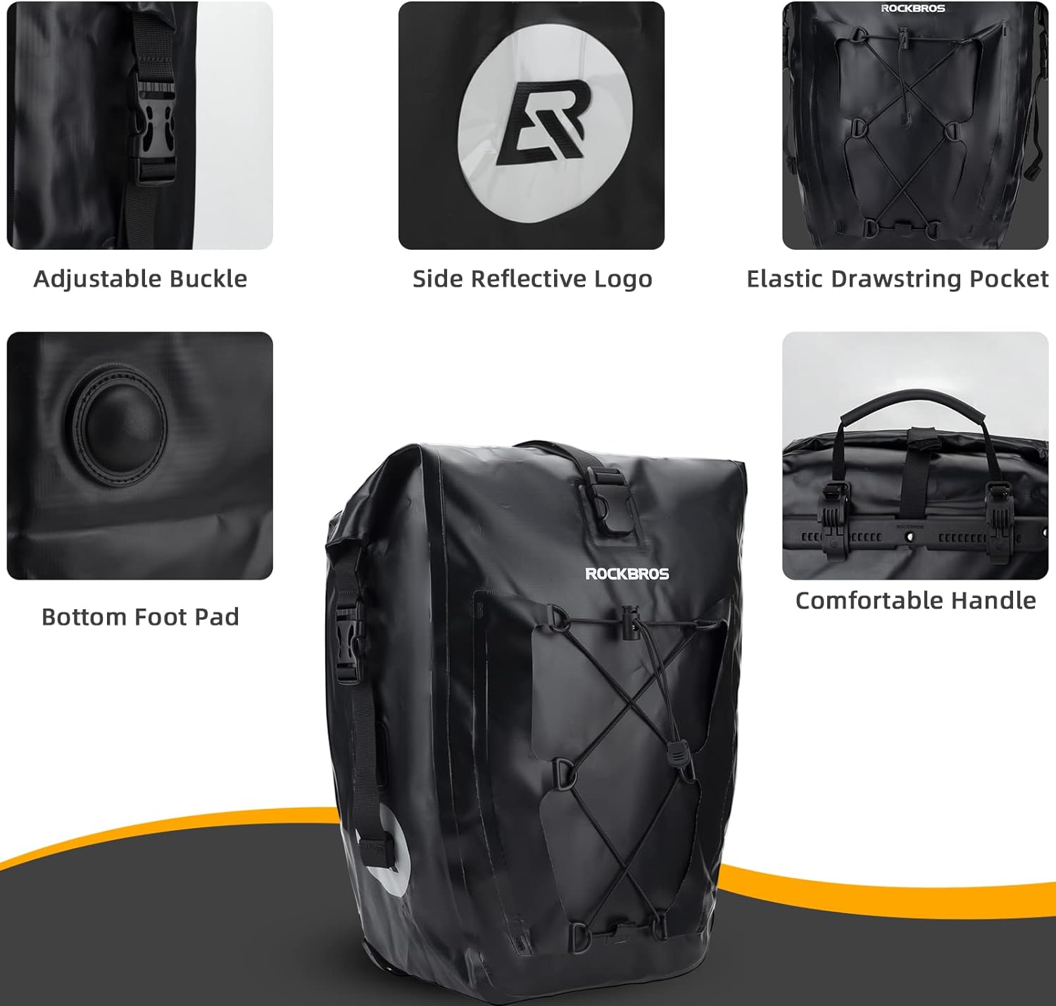waterproof panniers for bikes#color_black