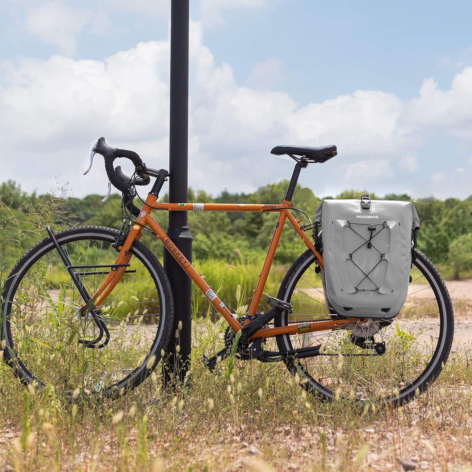 grey rockbros bike bags#color_grey