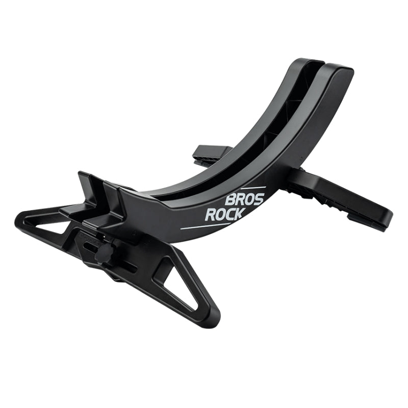 rockbros adjustable bike floor stand for versatile tire sizes#color_black