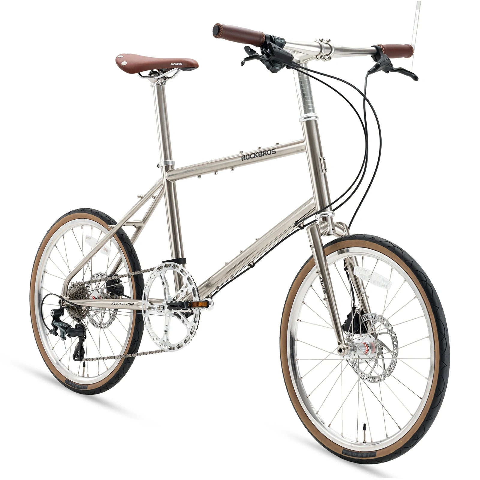 rockbros-avis-20-inch-aluminum-road-bike-side-view