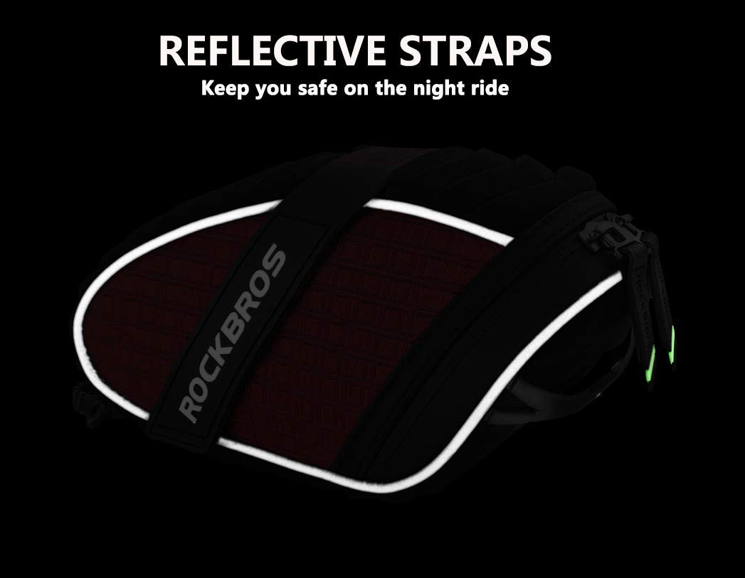 rockbros black saddle pouch#color_black